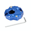 HP-Q093 Motorcycle Modified Key Shell for Honda CBR650R / CB650R / CB650F(Blue)