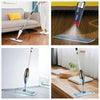 Spray Mop Replacement Pads Reusable Microfiber Floor Mops Refills 14x46cm Red