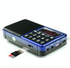 Y-928 FM Radio LED Display MP3 Support  TF Card U Disk(Gold)
