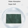 50x80cm Bedroom Doorway Fine Chenille Absorbent Floor Mat Bathtub Mat Bathroom Non-Slip Foot Mat(Fog Blue)