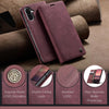 For Samsung Galaxy A36 CaseMe 013 Multifunctional Horizontal Flip Leather Phone Case(Red)