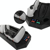 For PS5 DE/UHD 2 In 1 Handheld Console Cooling Stand Fan Base(Black)