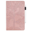 For Xiaomi Redmi Pad Pro 12.1 Tree Life Series Embossed Leather Tablet Case(Rose Gold)