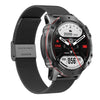 AK56 IP67 BT5.1 1.43inch Smart Watch Support Voice Call / Health Monitoring, Style:Steel Mesh Strap(Black)