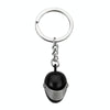 Simulation Cool Motorcycle Keychain Metal Decoration Pendant, Style: X-224 Black