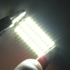2 PCS DC 12V 6W 41MM Bicuspid Car Door Lamps Registration Mark light Dashboard Dome Door Lights LED Reading Lamp with 33 LED SMD 3014 Lights White