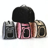 Foldable Pet Carrier Backpack, Pink, for Small Cats & Dogs (EVA)