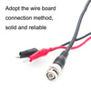 2x 2m BNC to Dual Crocodile Clips Test Leads - 250V