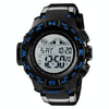 SKMEI 1380 Men Fashionable Outdoor 50m Waterproof Digital Watch Large Dial Sports Wrist Watch(Blue)