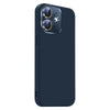 For iPhone 11 Nano Lens Cover Liquid Silicone Phone Case(Titanium Blue)