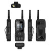 S555 Triple Proofing Elder Phone, Waterproof Shockproof Dustproof, 2400mAh Battery, 2.2. inch, 21 Keys, LED Flashlight, FM, Quad SIM, with Antenna(Black)