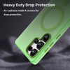 For Samsung Galaxy S25 Ultra MagSafe Frosted Translucent TPU + PC Full Coverage Phone Case(Green)