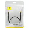 Baseus PCWL-A104 High Speed CAT7 10Gigabit Ethernet Flat Cable, Length:1.5m(Black)