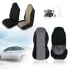 Universal Car Seat Cover Durable Automotive Double Mesh Covers Cushion Car Seat Protector(Beige)