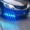 2 PCS 2x 3W 120LM Waterproof Eagle Eye Light White LED Light for Vehicles, Cable Length: 60cm(Silver)