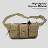 JUNSUNMAY J010 2L Waterproof Outdoor Sports Multifunction Waist Bag(Khaki)