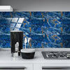 4 PCS  Crystal Film Wall Tile Sticker Imitation Marble Pattern Wall Sticker(DLS036)