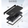 For Samsung Galaxy Z Fold3 5G 360 Full Body Hinge Flip Phone Case(Transparent)