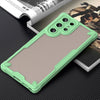For Samsung Galaxy S22 Ultra 5G Armor Glaze PC Hybrid TPU Phone Case(Green)