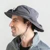 Summer Outdoor Sports Anti-mosquito Net Sun Hat Fisherman Hat, Size:L(Rose Red)