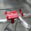 Motorcycle Handlebar Aluminum Alloy Phone Bracket(Black)