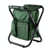 Multifunctional Folding Stool Portable Ice Pack Stool Lightweight Outdoor Stool(Green)