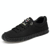 Leather Men Casual Shoes Outdoor Shoes, Size:46(Black)