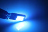 2 PCS T10 3W 160-180LM 2 LED Ice Blue COB LED Decode Car Clearance Lights Lamp, DC12V