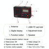 BAIJIALI BJL-166 Full Band Retro Radio Multifunctional Built-In Speaker Player(Black)