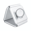 3 in 1 Wireless Charging Station Magnetic Foldable Travel Fast Charger for iPhone 15/14/13/12 Series / AirPods / iWatch(White)