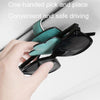 Automotive Shade Eyewear Holder Car Visor Sunglasses And Ticket Organizer(Black)