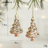 2pcs Christmas Decoration Christmas Tree Pendant Hanging Ornament, Style: Christmas Tree