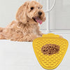Silicone Carrot Licking Mat for Dogs & Cats (Yellow)