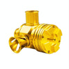 Car Modified Pressure Relief Valve 1.8T/2.7T Discharge Valve for Volkswagen GTi Jetta / Audi A3 A4 A6 TT (Silver)