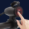 Motorcycle USB Charger with Waterproof  Cover Switch Control (Red Light)