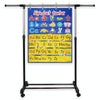 Alphabet Card Early Teaching Hanging Bag Letter Pocket