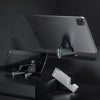 Boneruy T1  Aluminum Alloy Folding Mobile Phone Stand Tablet Computer Stand(Black)