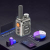 JINLIDE 3-5km 8W 6000mAh Hand-held Walkie Talkie Wireless Copy Frequency Ham Radio(Gray)