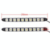 2 PCS  5W 10 LED SMD 5050 Flexible Snake LED Car Daytime Running Lights, DC 12V