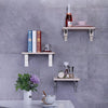 10 inch Wall-mounted Foldable K-shaped Storage Shelf for Dining Table