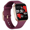 Q23 IP67 Waterproof Smart Bracelet Sport Fitness Tracker(Wine Red)