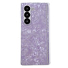 For Samsung Galaxy Z Fold4 5G Magnetic Axis Pearlescent Shell Texture Phone Case(Purple)