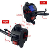 For QJ Storm Taizi 150 Motorcycle Left And Right Handlebar Switch Assembly(Black)