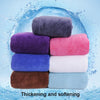 30x30cm Nano Thickened Large Bath Towel Hairdresser Beauty Salon Adult With Soft Absorbent Towel(Grey)