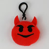20 PCS Creative Plush Doll Mobile Pendants Gift Cartoon Cute Facial Expression Decorations Keychains with Hook