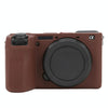 For Sony ILCE-6700 / A6700 Glossy Soft Silicone Protective Case(Coffee)