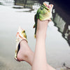 Fish Style EVA Material Summer Beach Sandals Simulation Fish Beach Slippers for Men, Size: 43#