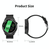 GT3 Smart Bracelet, 1.5 inch Smart Watch, Bluetooth Call / Heart Rate / Blood Pressure / Blood Oxygen(Black)