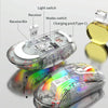 XUNFOX XYH20RGB 2.4G + BT + Wired Transparent 2400DPI RGB Light Gaming Mouse(Black)