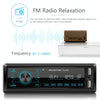 A2818 Car Bluetooth Speakerphone Car MP3 Player Function Touch Double U Disk Colorful Lights Radio, Specification: Standard+32G Memory Card